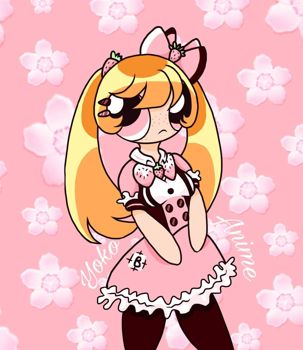 Maid Blossom | The Powerpuff Girls Amino