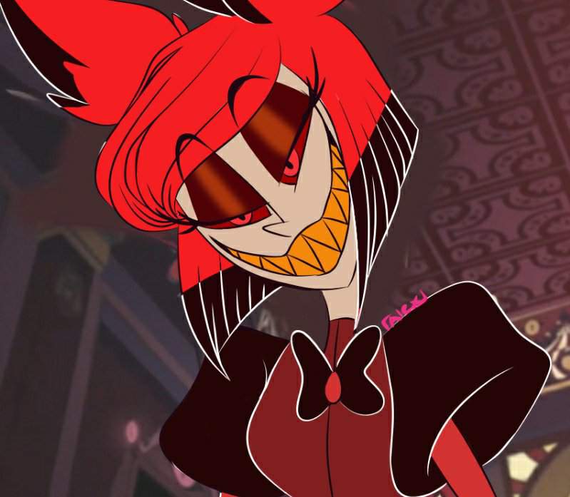 Female Alastor! (Screenshot edit thing??) | Hazbin Hotel (official) Amino