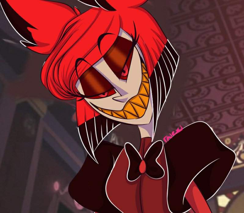 Female Alastor! (Screenshot edit thing??) | Hazbin Hotel (official) Amino