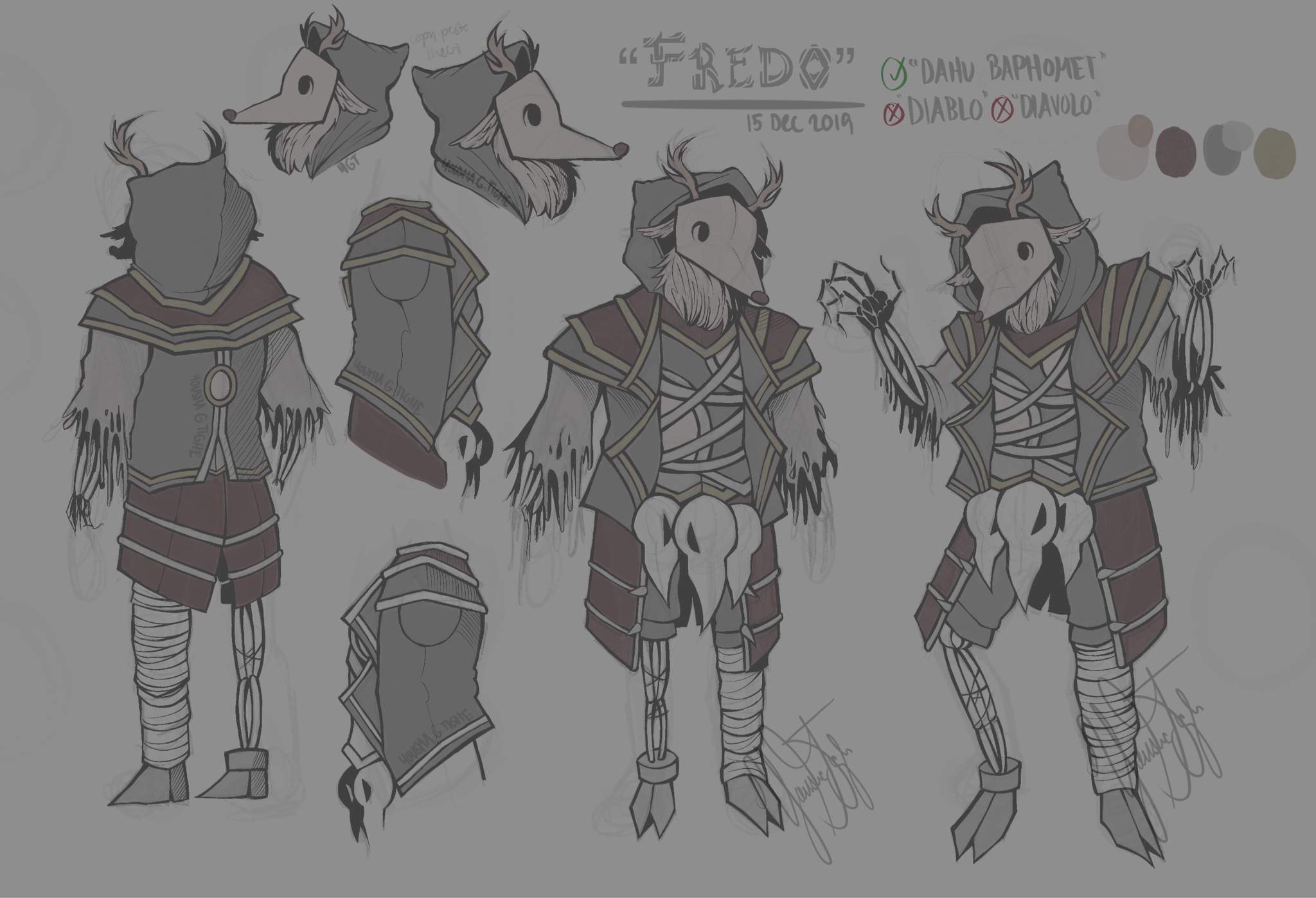 Fredo OC ~ character design | Art Amino