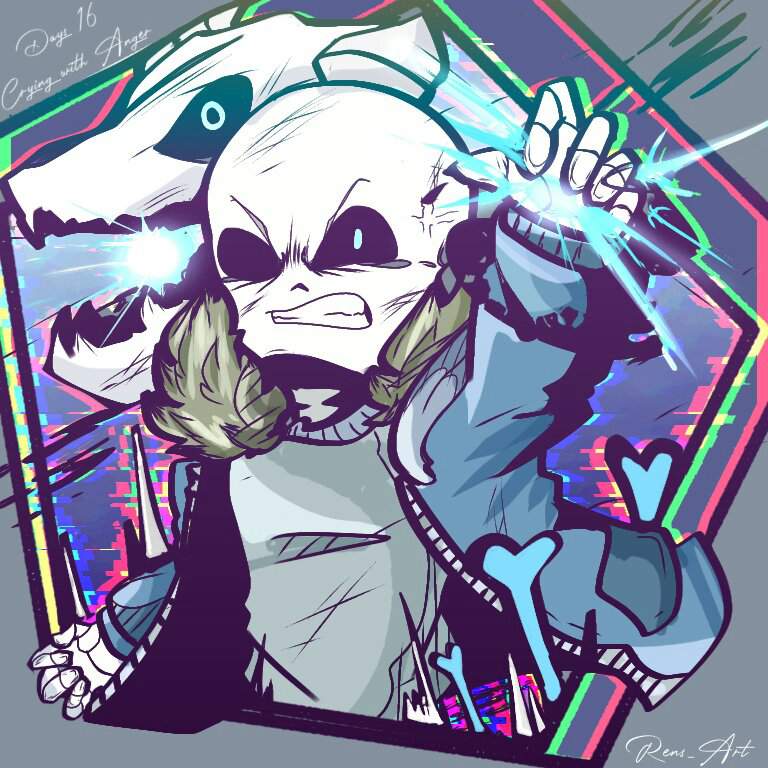 Crying with anger | Undertale AUs Amino