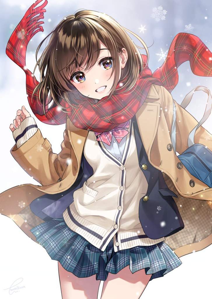 Anime Girls Enjoying The Winter🌨️ Anime Amino