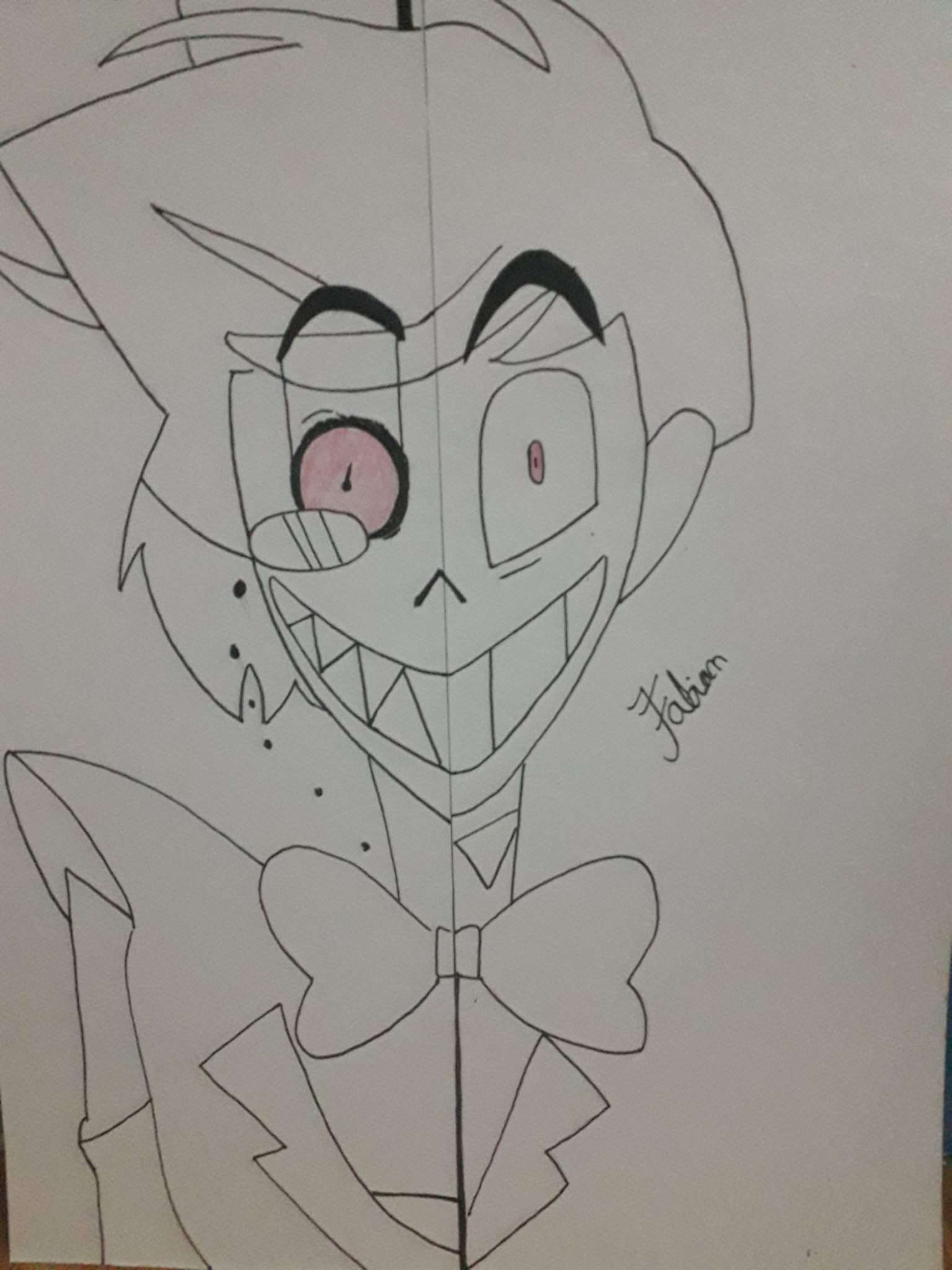 Alastor (Human form and demon form) | Hazbin Hotel (official) Amino