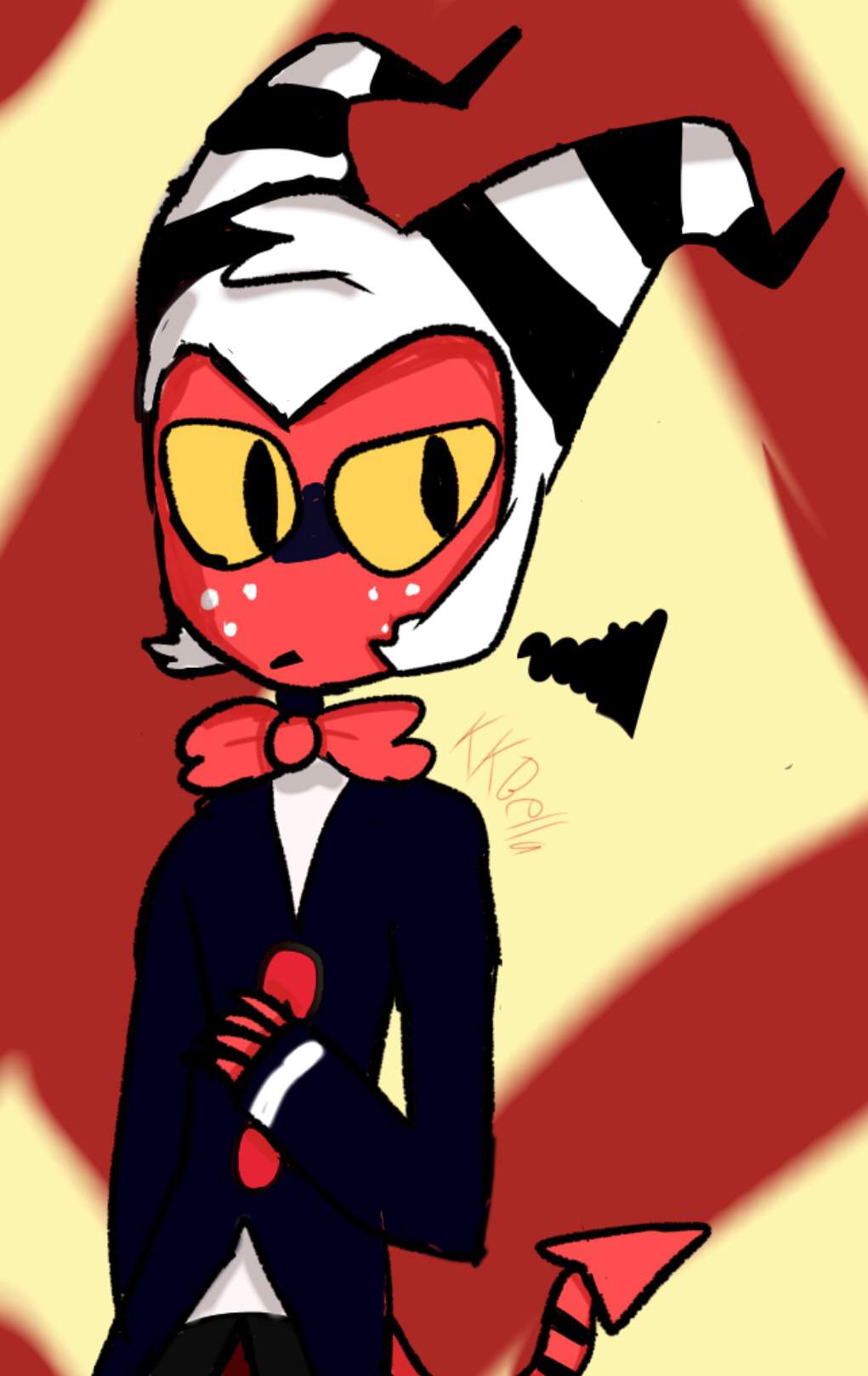 An angry/ annoyed Moxxie | Hazbin Hotel (official) Amino