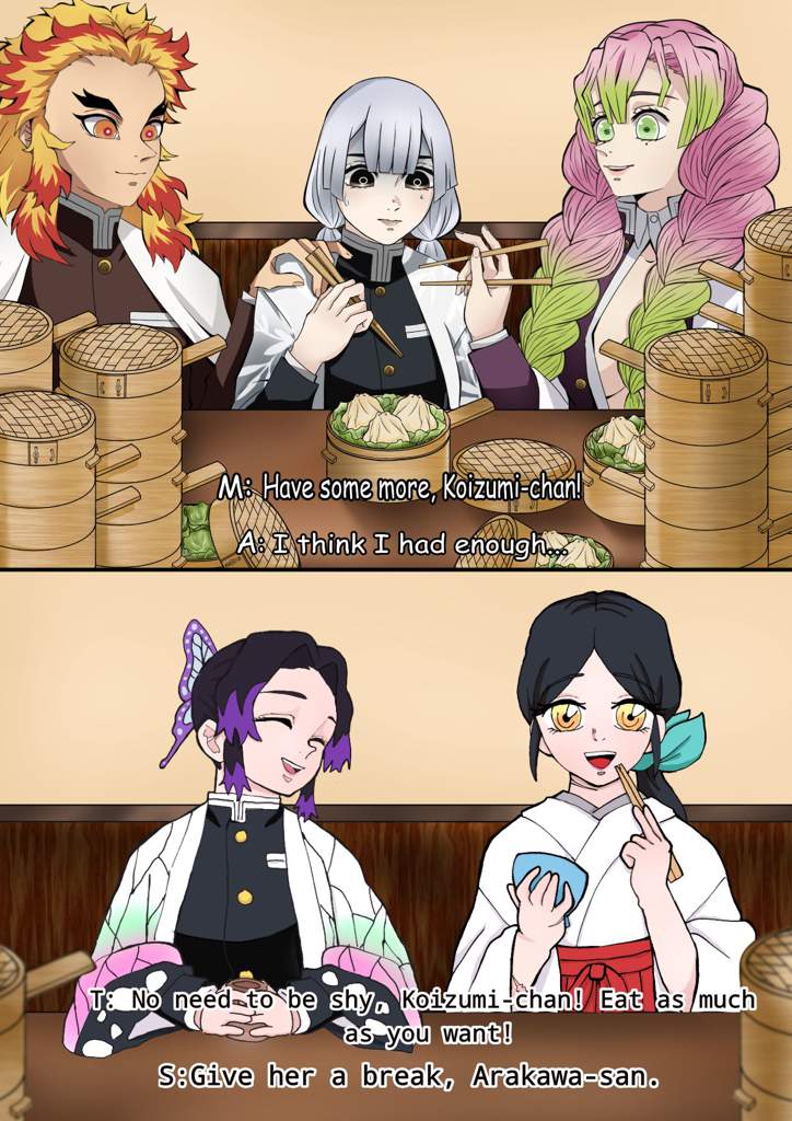 [kny oc] more interactions | Demon Slayer: Kimetsu No Yaiba Amino