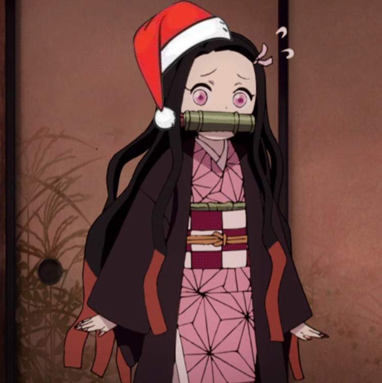 Christmas Nezuko Icons Demon Slayer Kimetsu No Yaiba Amino