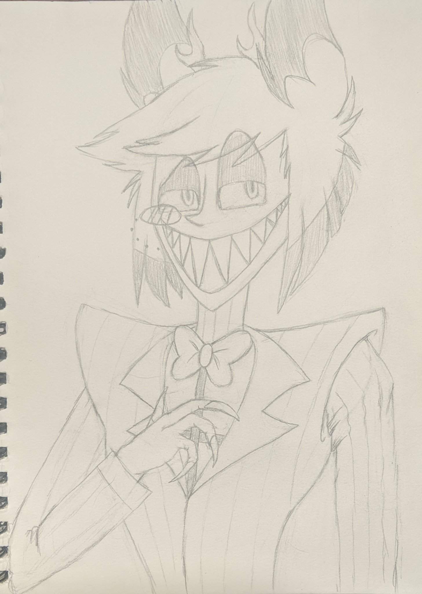 Alastor Sketches | Hazbin Hotel (official) Amino