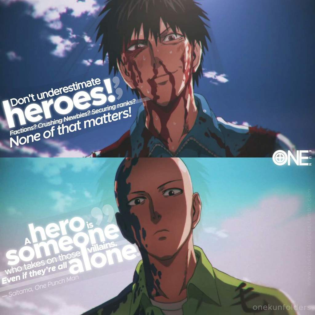 تقرير عن انمي One Punch Man © ® امـبراطـوريـة الـعالـم Amino