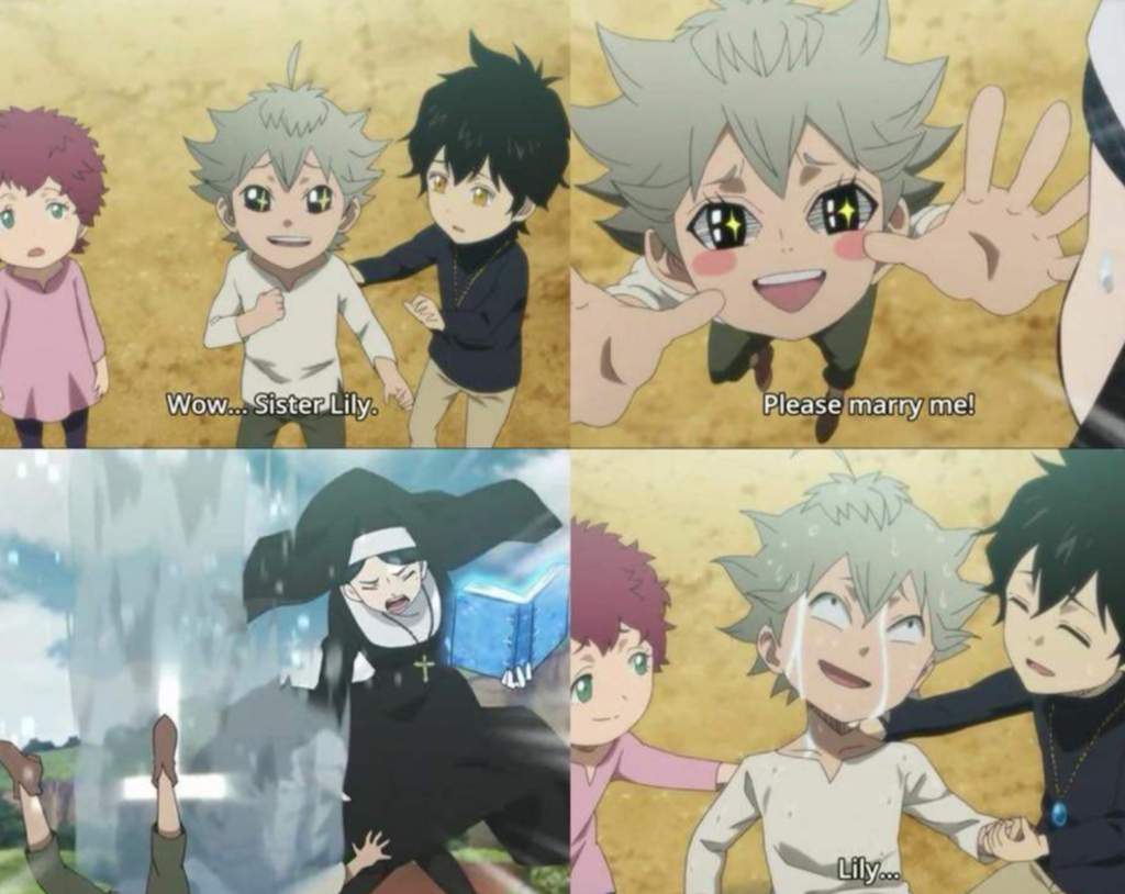 Marry Me Sister Lily Black Clover Amino
