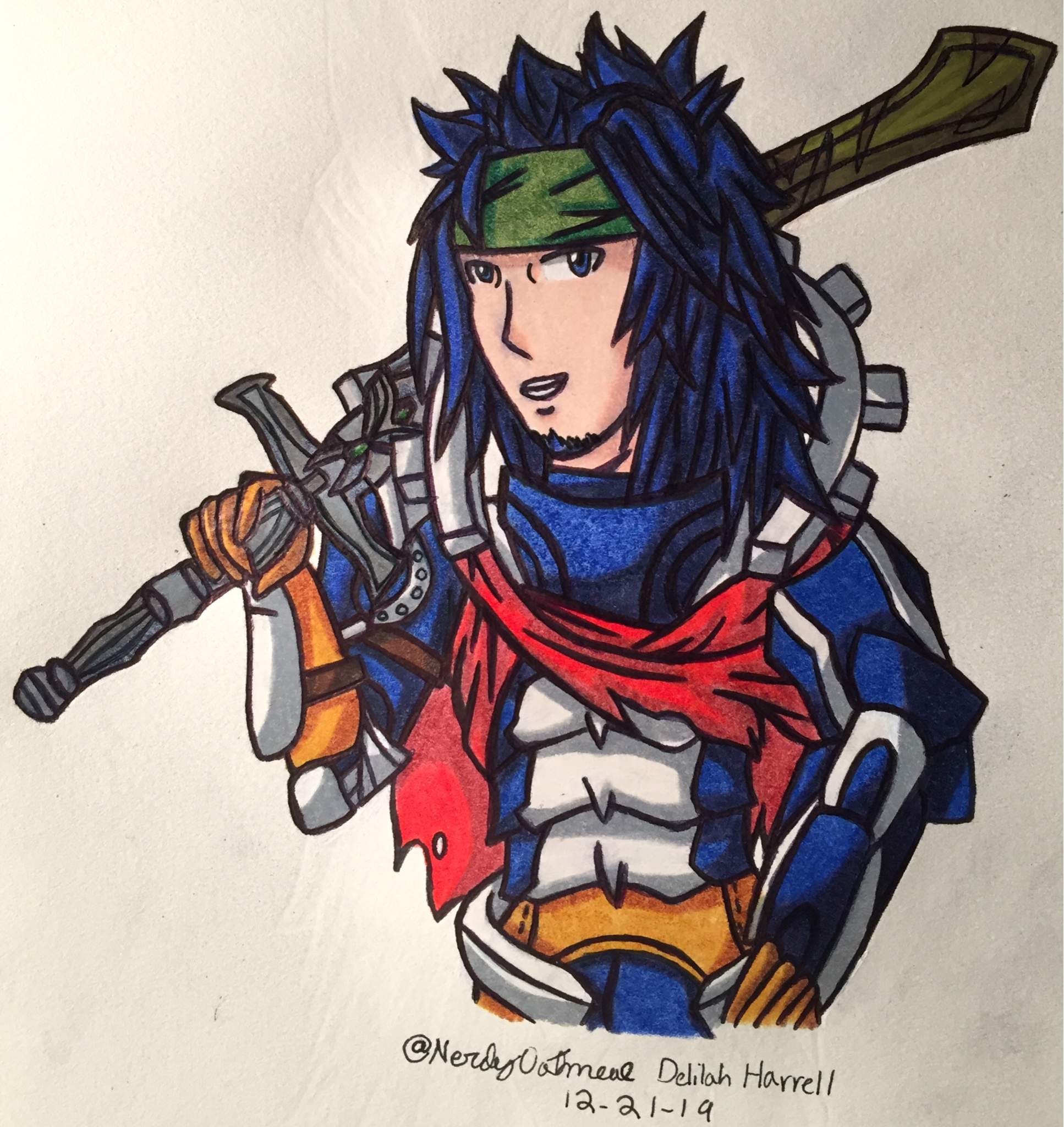 Priam Drawing | Fire Emblem Fanart Amino