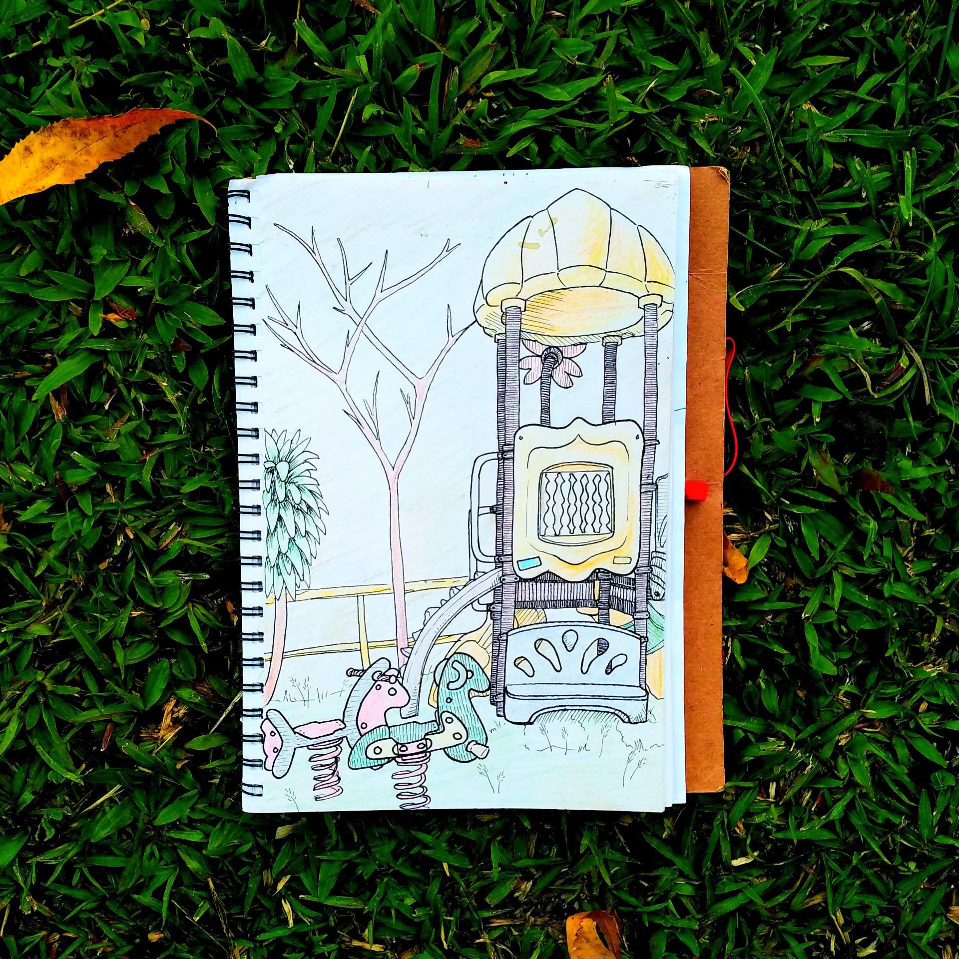 Urban Sketching At The Park | Art Amino