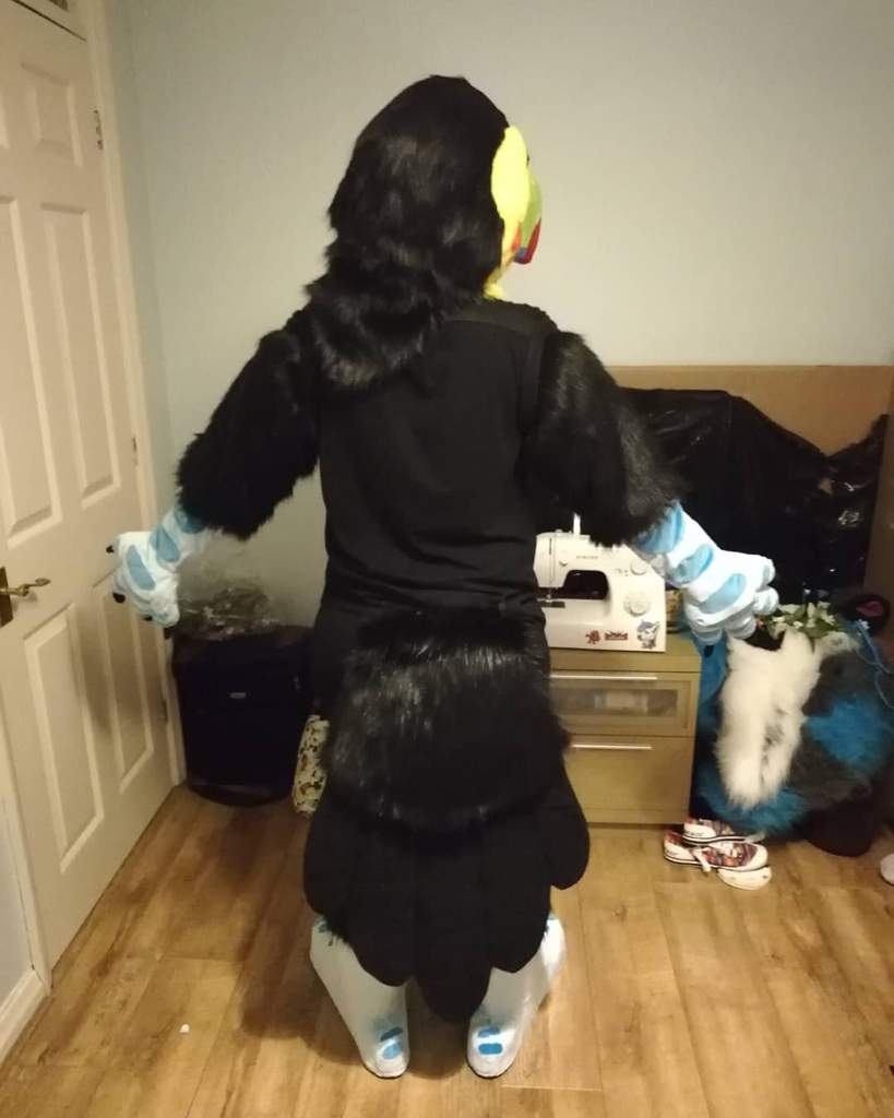 Finished Toucan Fursuit 