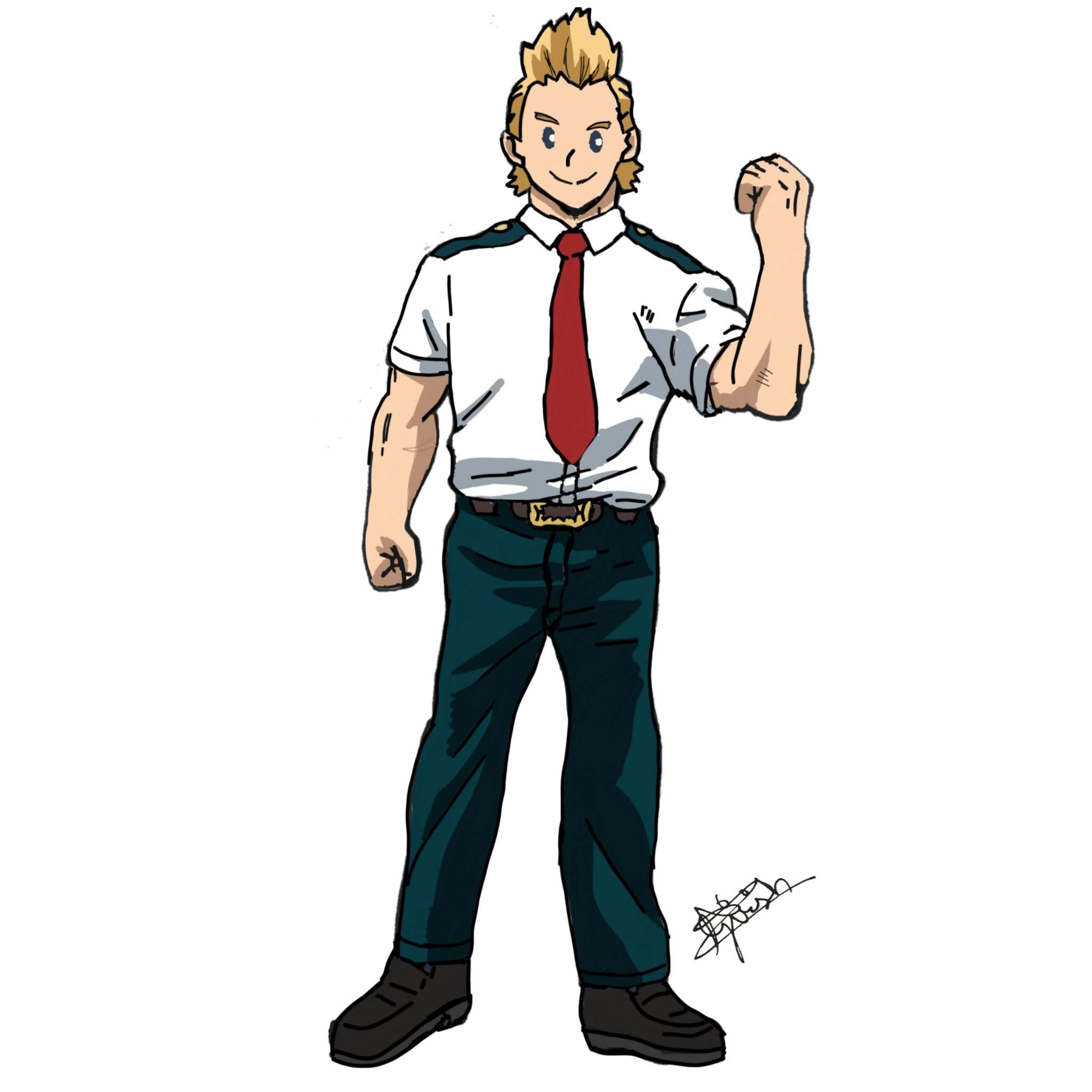 JUST FINISHED DRAWING MIRIO TOGATA! | My Hero Academia Amino