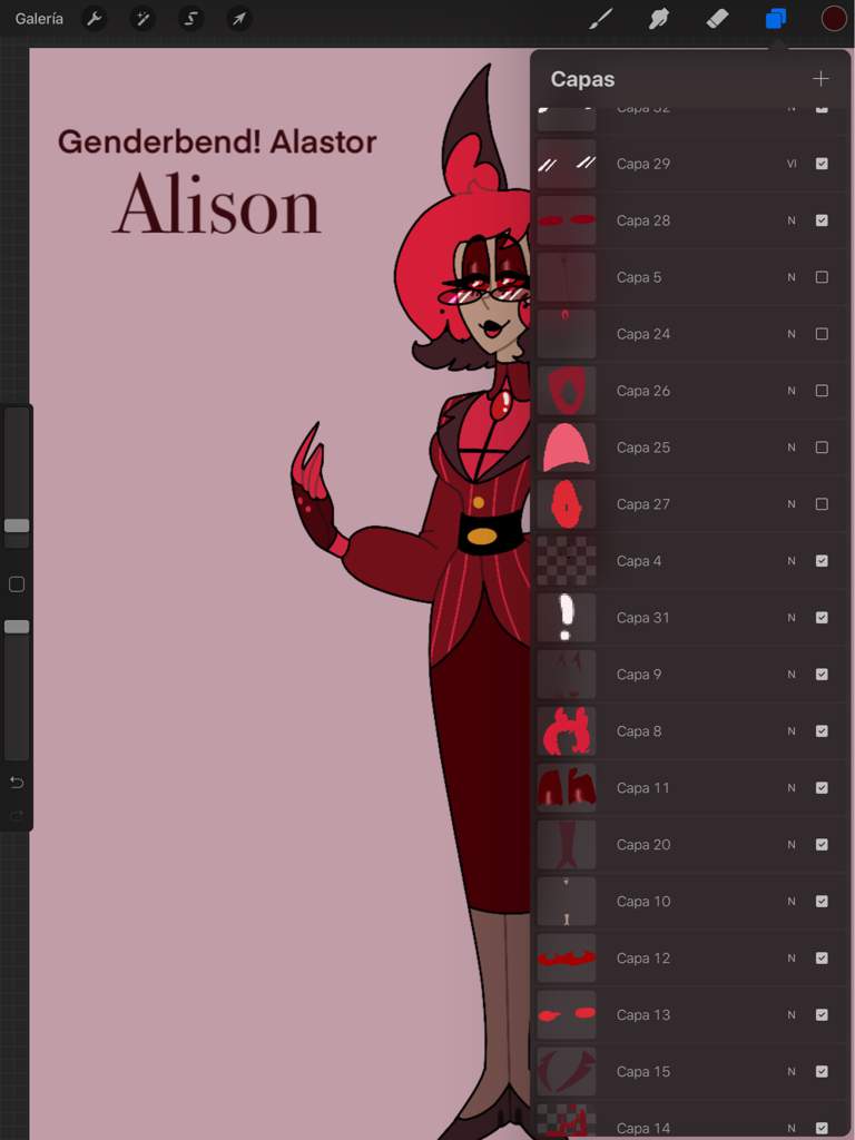 Genderbend Alastor | Hazbin Hotel (official) Amino