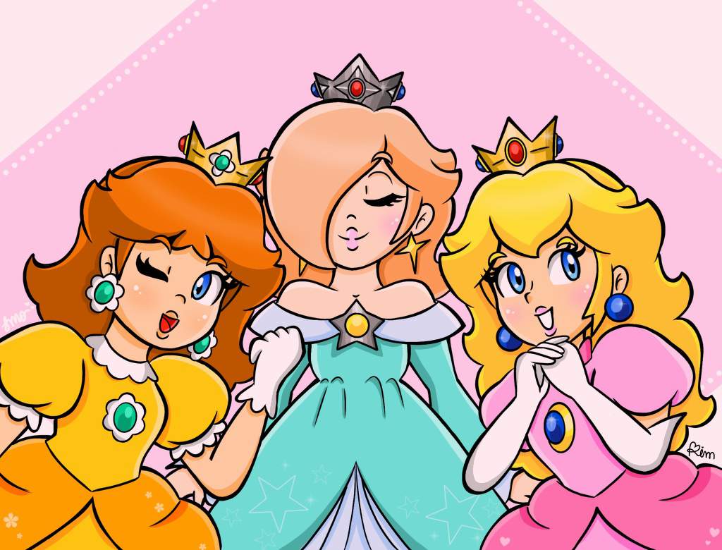 The Mario Princesses - Collab 👑 | Mario Amino