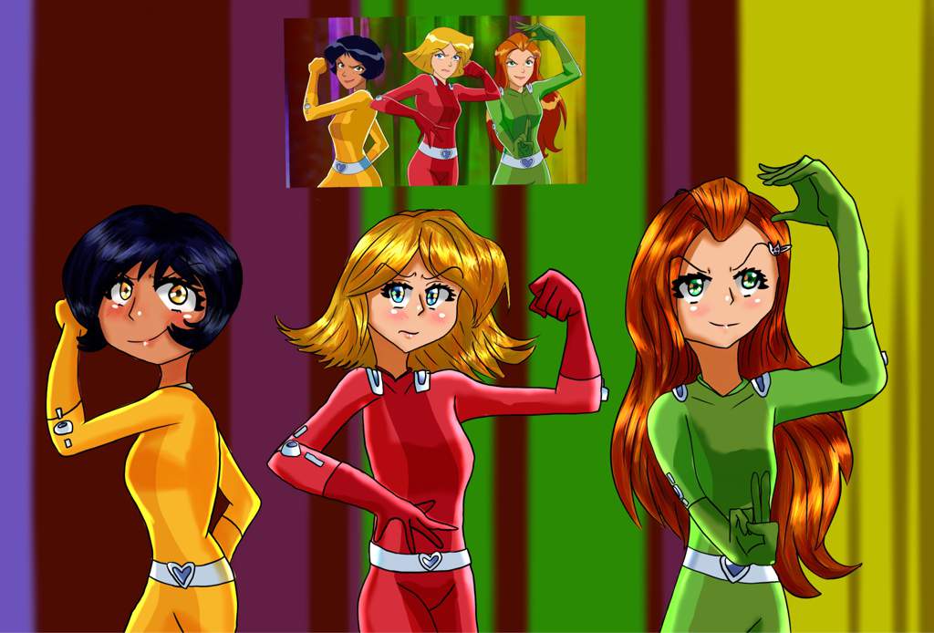 Totally Spies fanart | Cartoon Amino