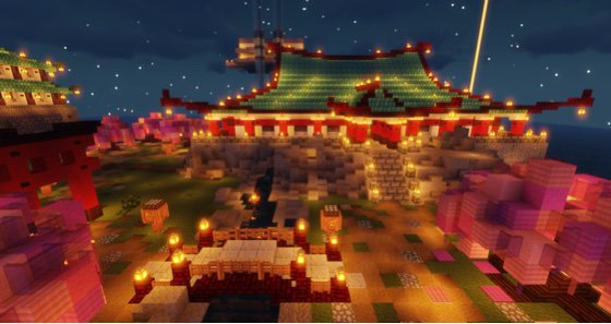 What do you guys think of my Japanese style survival base on my Realm? | Minecraft Amino