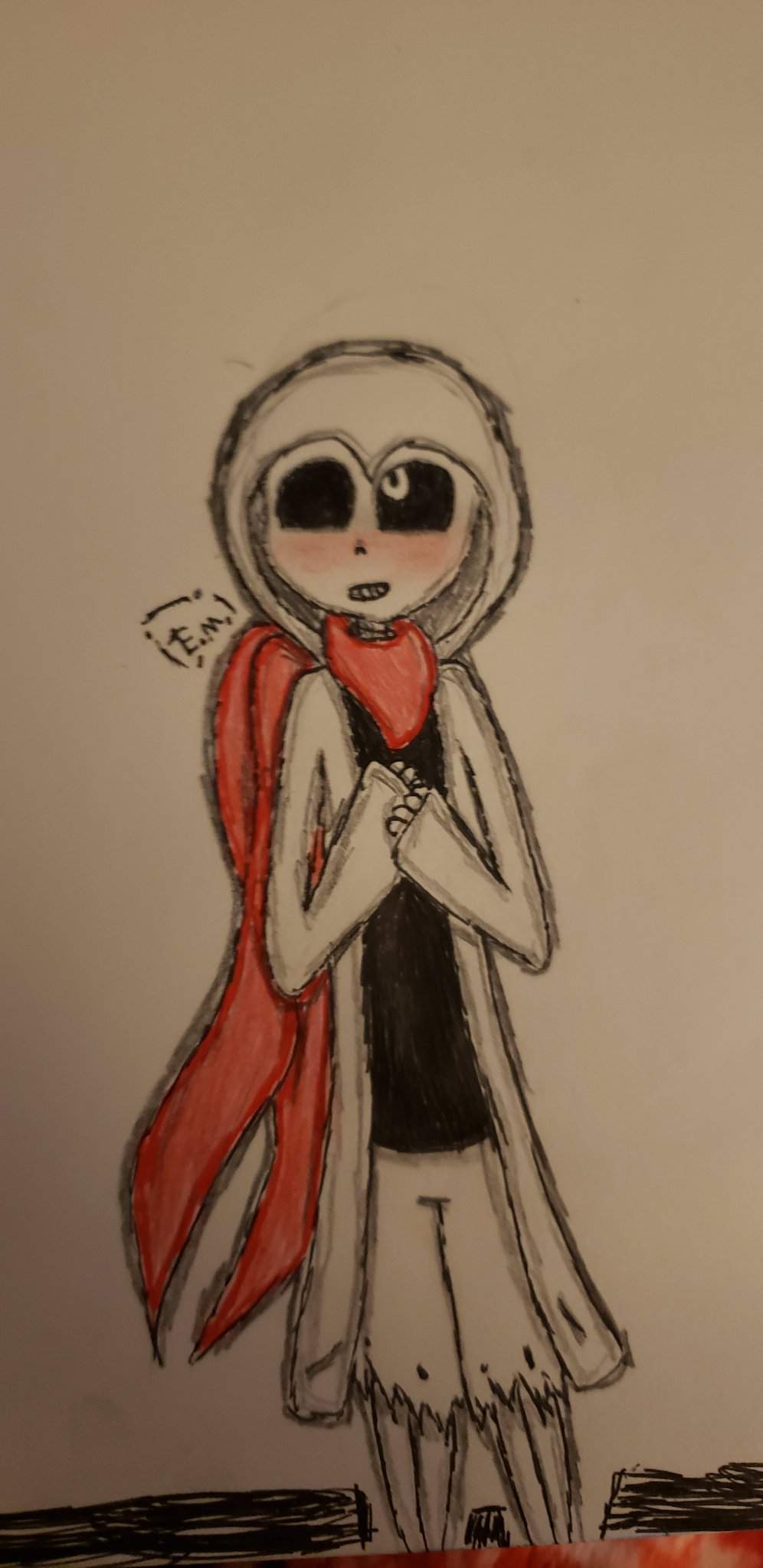 GOTH SANS drawing | Undertale AU Ships Amino