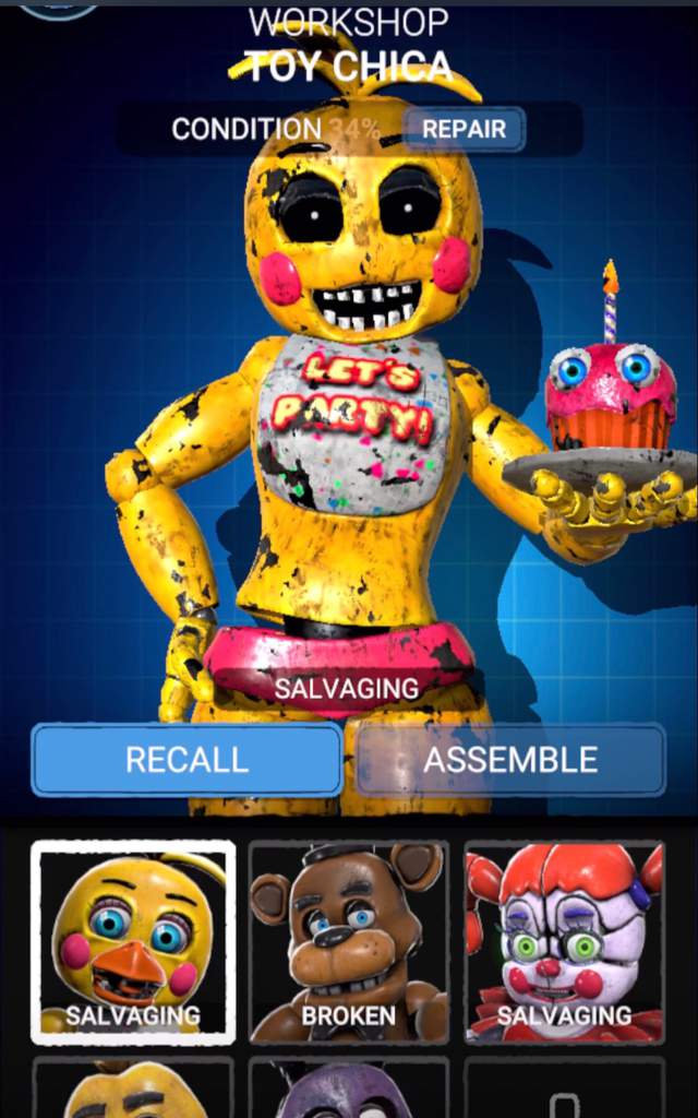 Got Toy Chica in FNAF AR | Five Nights At Freddy's Amino