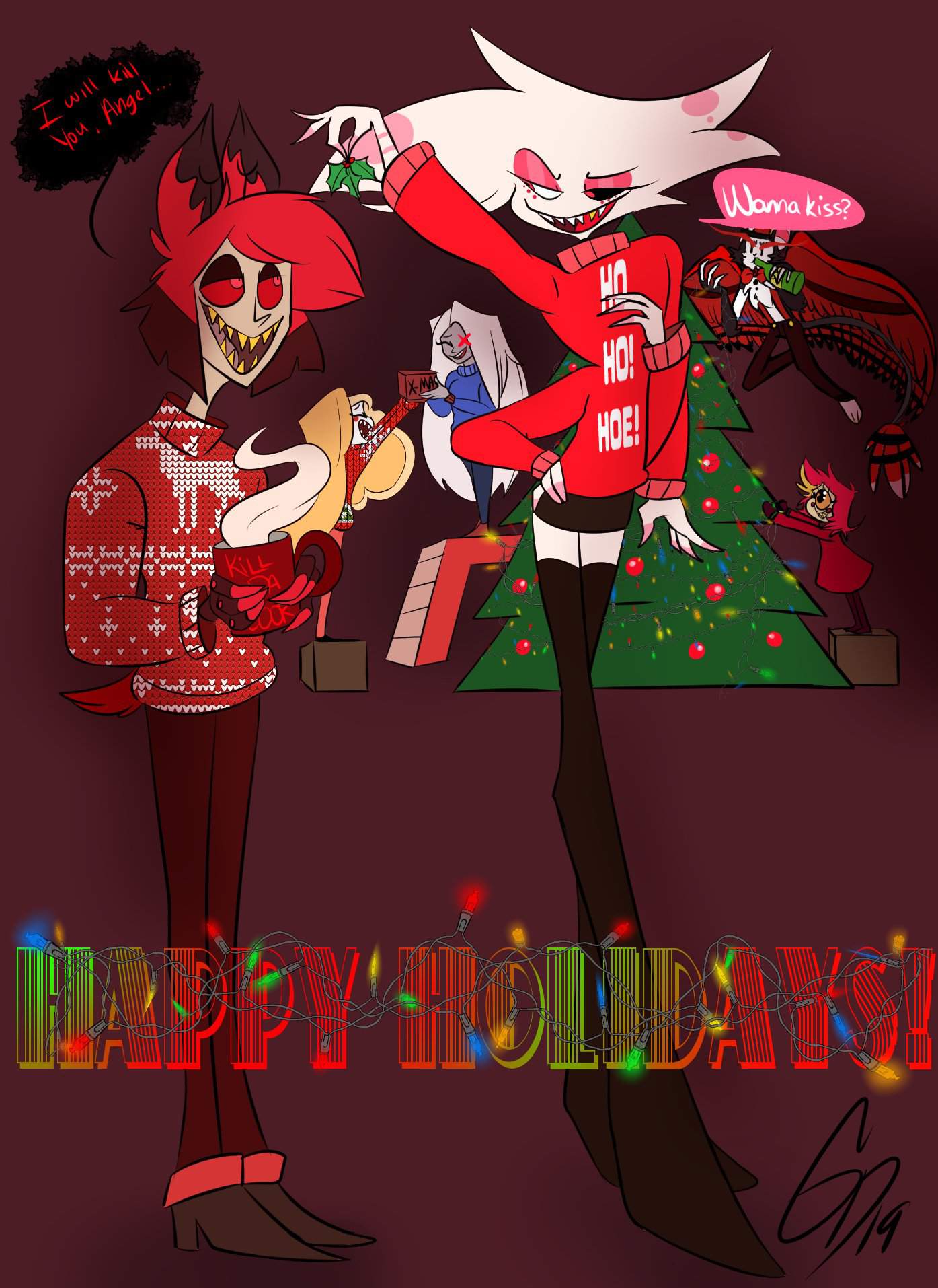 🎄happy holidays🎄 | Hazbin Hotel (official) Amino