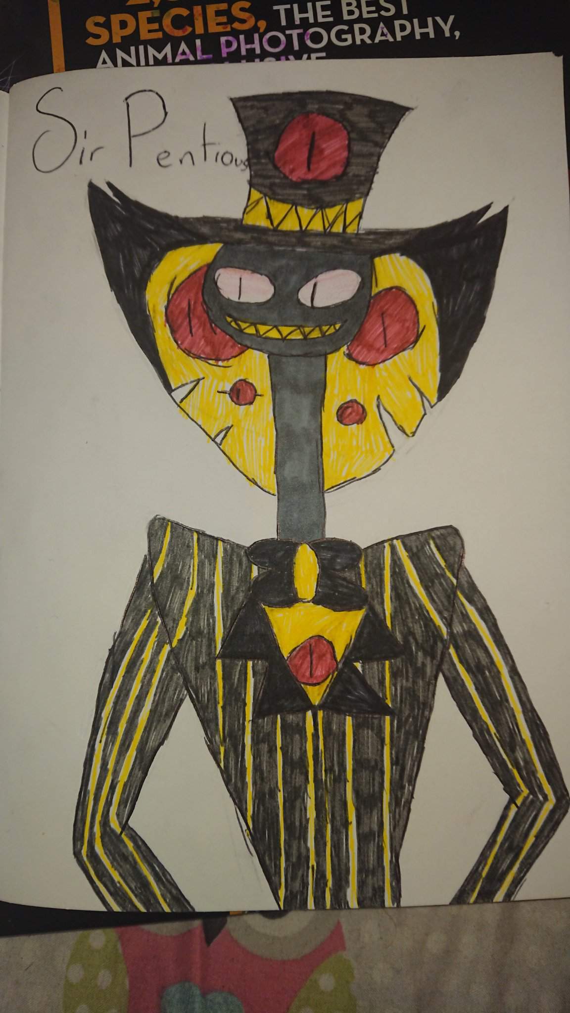 Sir Pentious drawing!! | Hazbin Hotel (official) Amino