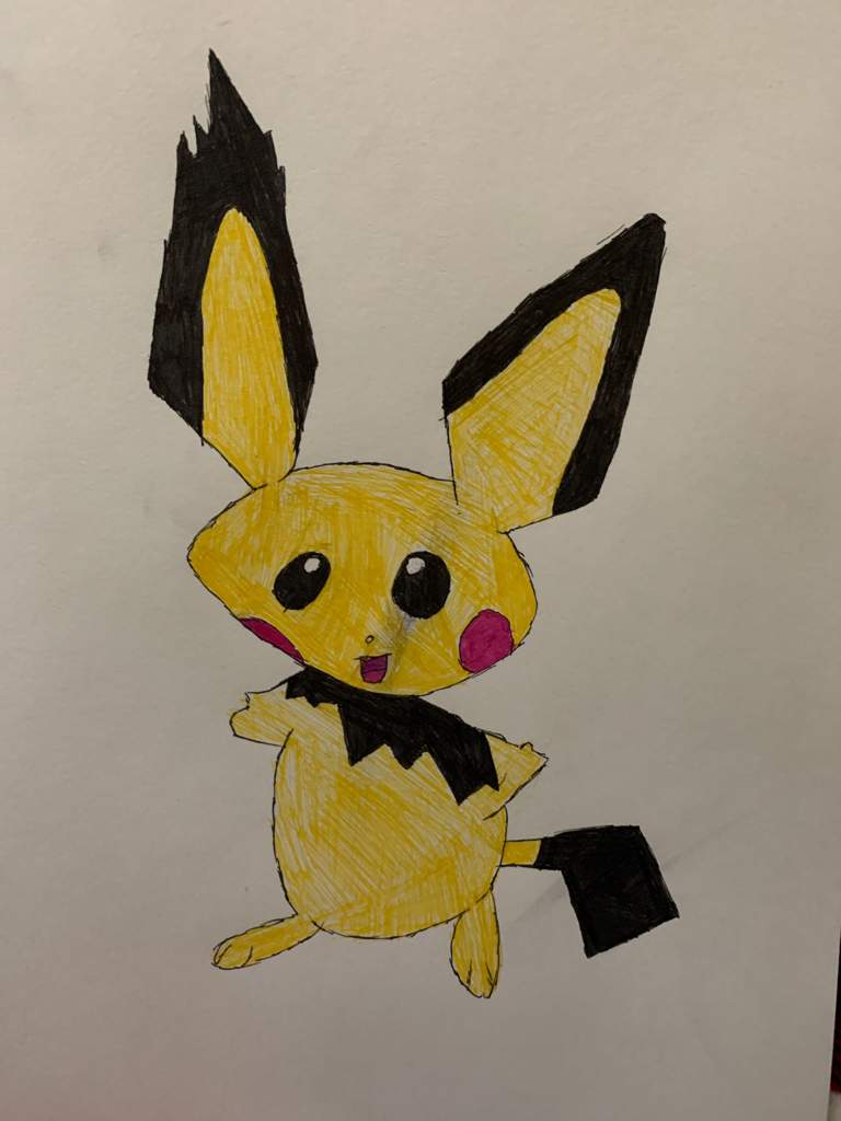 Pichu drawing | Pokémon Amino