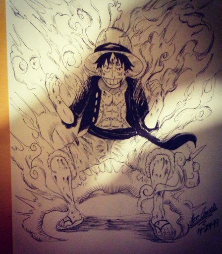 Luffy Punch Kaido Drawing | Manga Amino