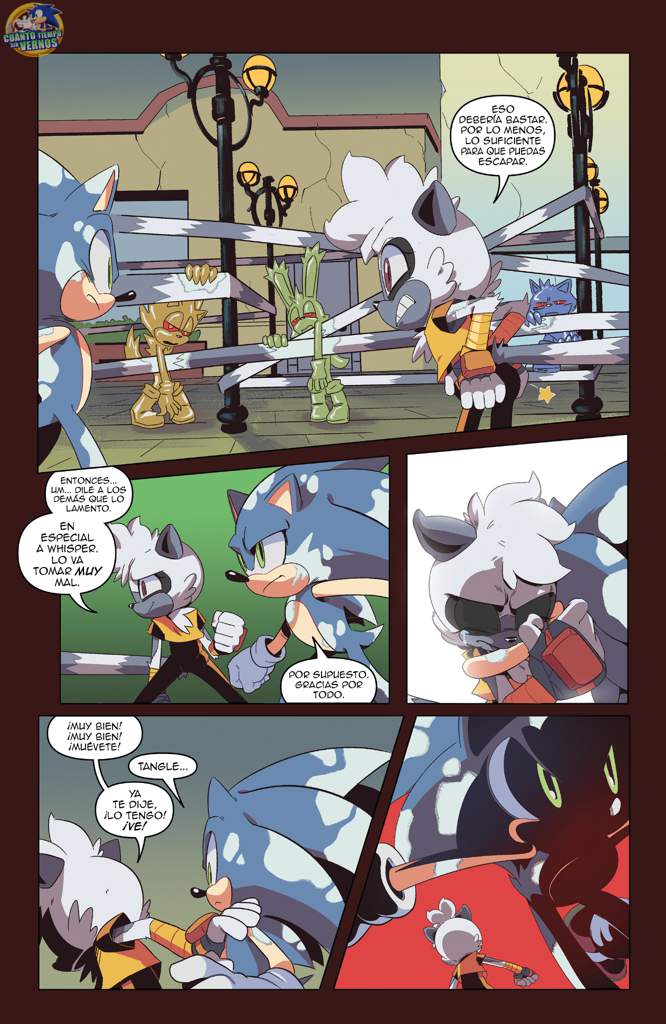 Sonic The Hedgehog 24 Comic Idw Traduccion Español Sonic The