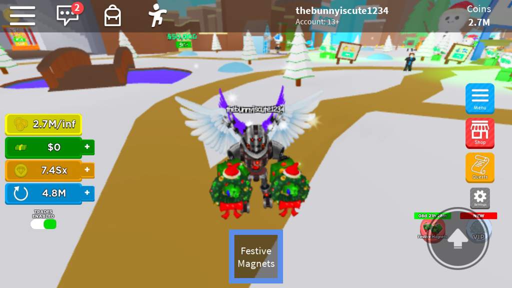 I Got The Best Magnet In The Game In Magnet Simulator Roblox Amino - roblox magnet simulator 2