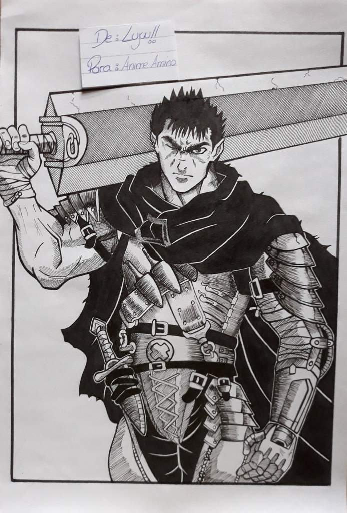 Dibujando A Guts Berserk Anime Amino