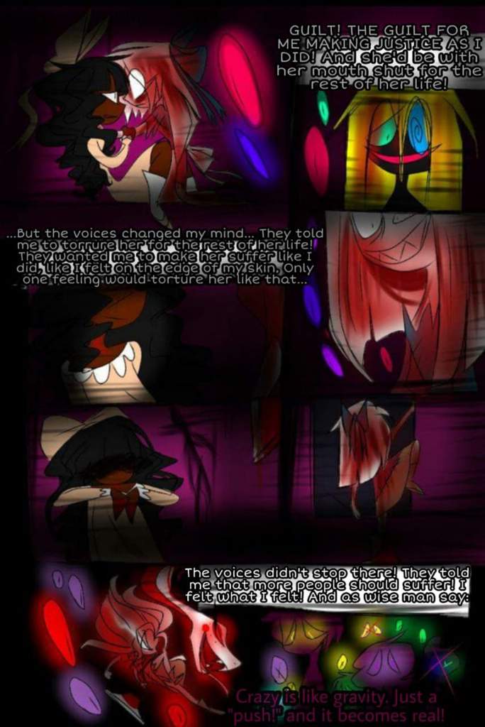 Comic: Mrs. Blood Moon's Story | Hazbin Hotel (official) Amino