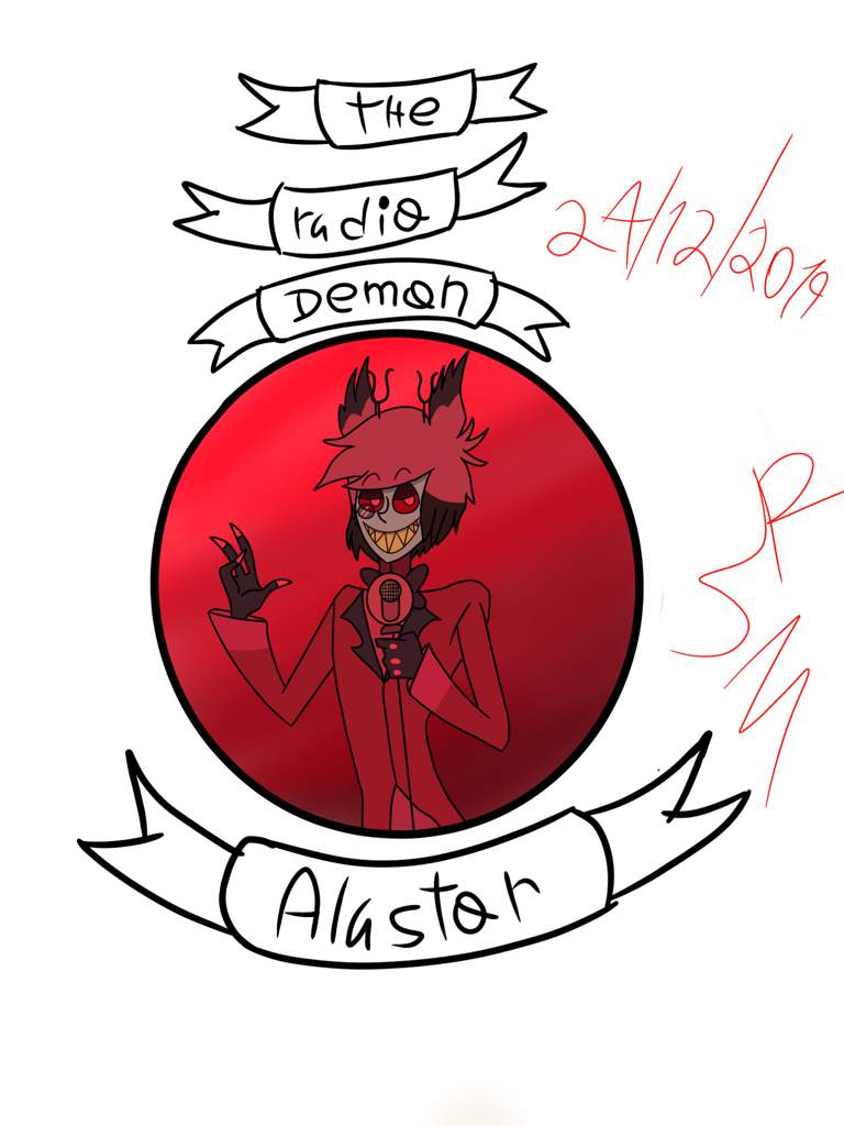 Dibujo De Alastor Hazbin Hotel Amino Español Amino