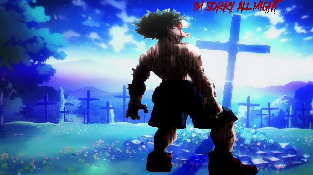 The death of all might the end oof | My Hero Academia Amino