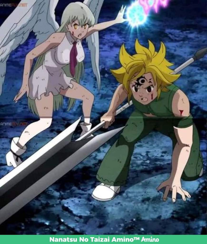 Imagenes De Meliodas Demonio Y Elizabeth Diosa - Krissys Quilting