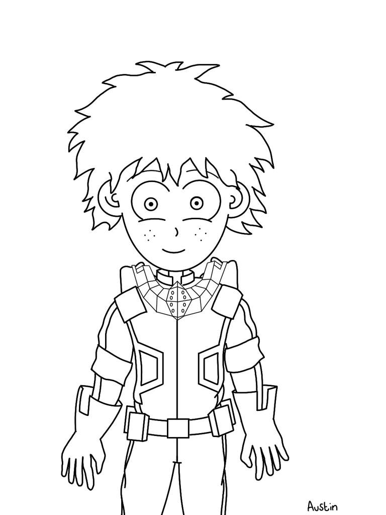 Deku chibi drawing (open collab) | My Hero Academia Amino