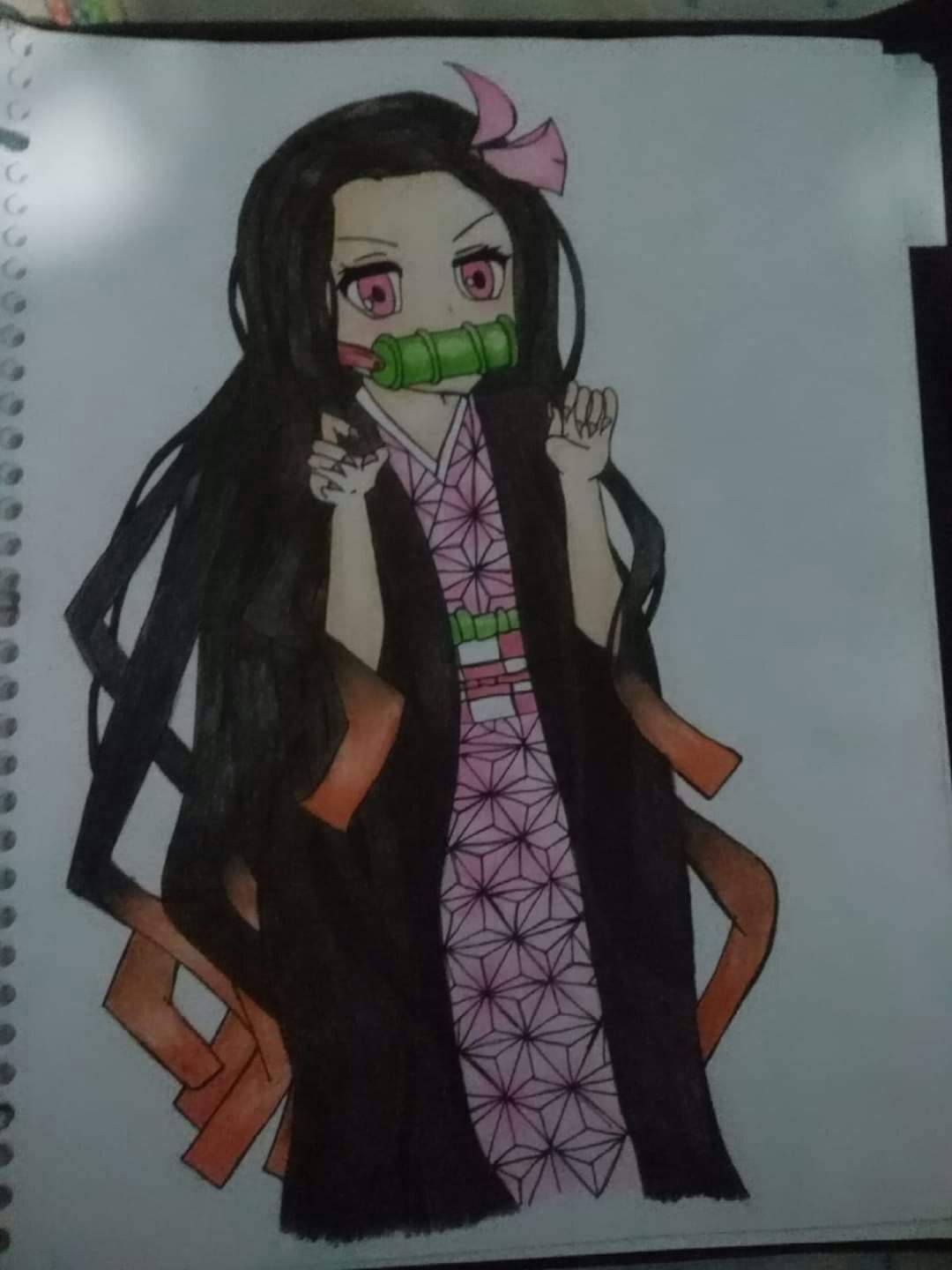 Dibujo de Nezuko | •Anime• Amino