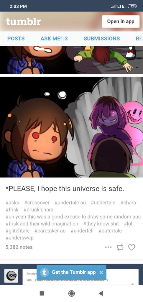 Drunk Chara & GT Chara | Glitchtale Amino