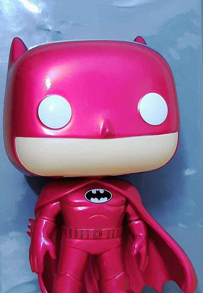 funko pop red metallic batman