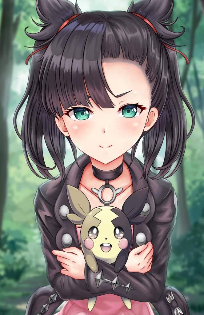 Pokemon Trainer Marnie Wants To Battle Arts And