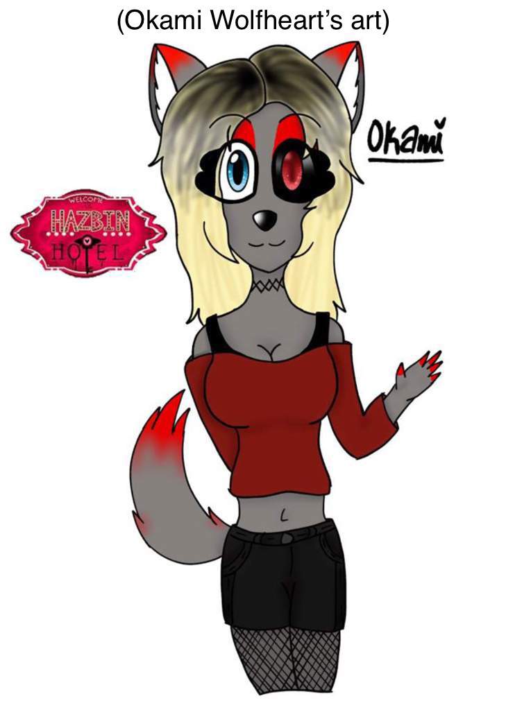 Okami wolfheart’s oc | Hazbin Hotel (official) Amino