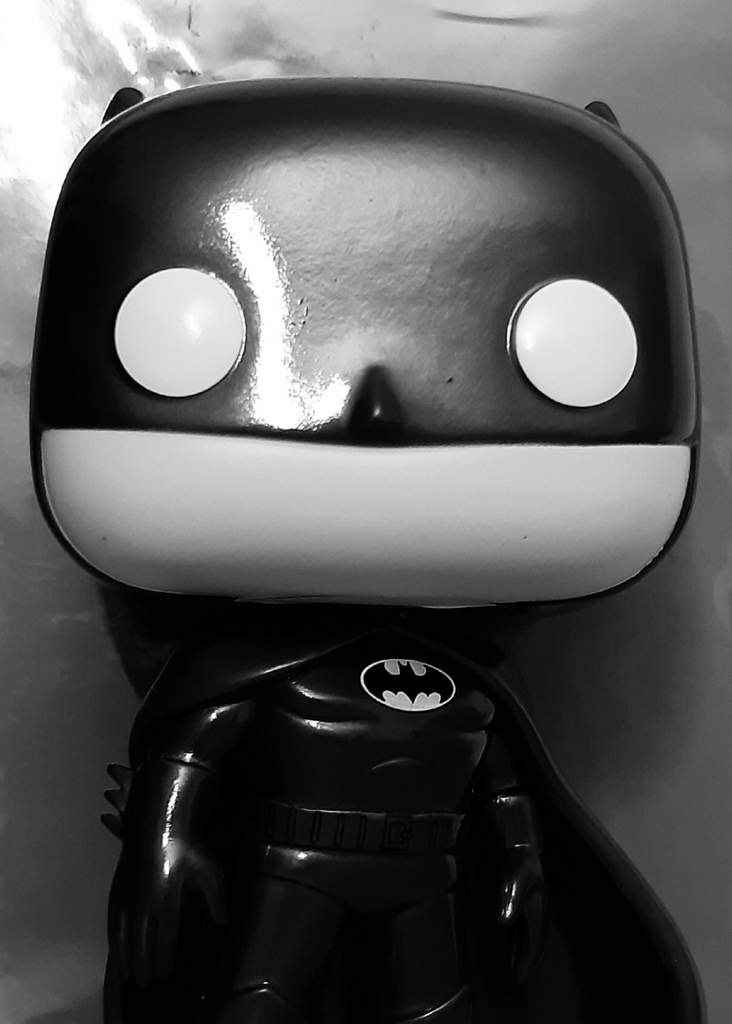 red metallic batman funko