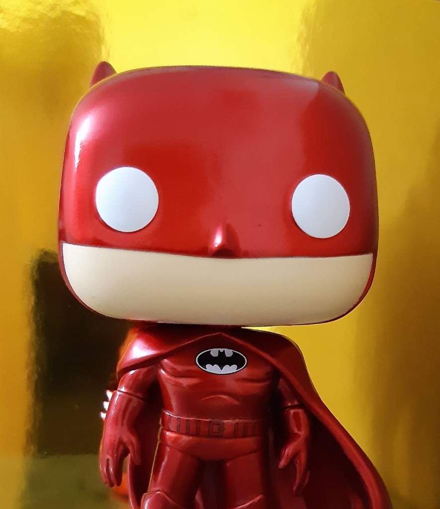funko pop red metallic batman