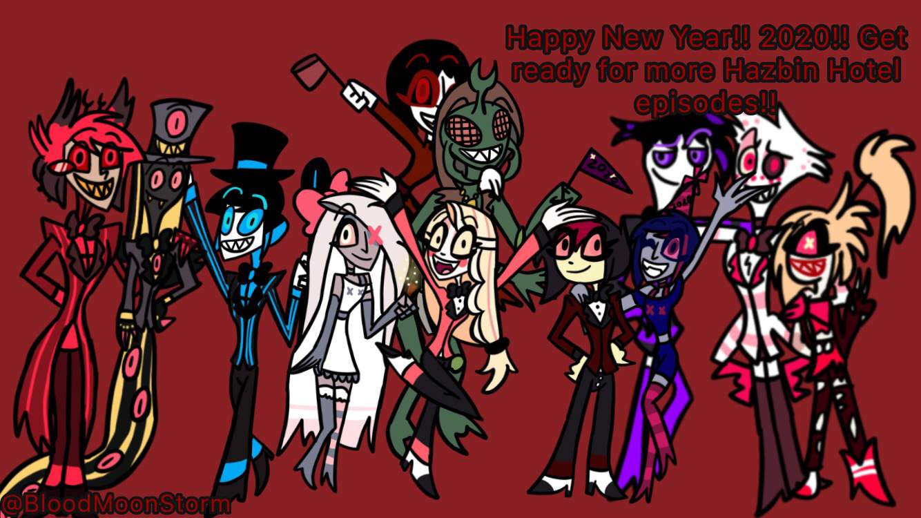 Happy New Years! | Hazbin Hotel (official) Amino