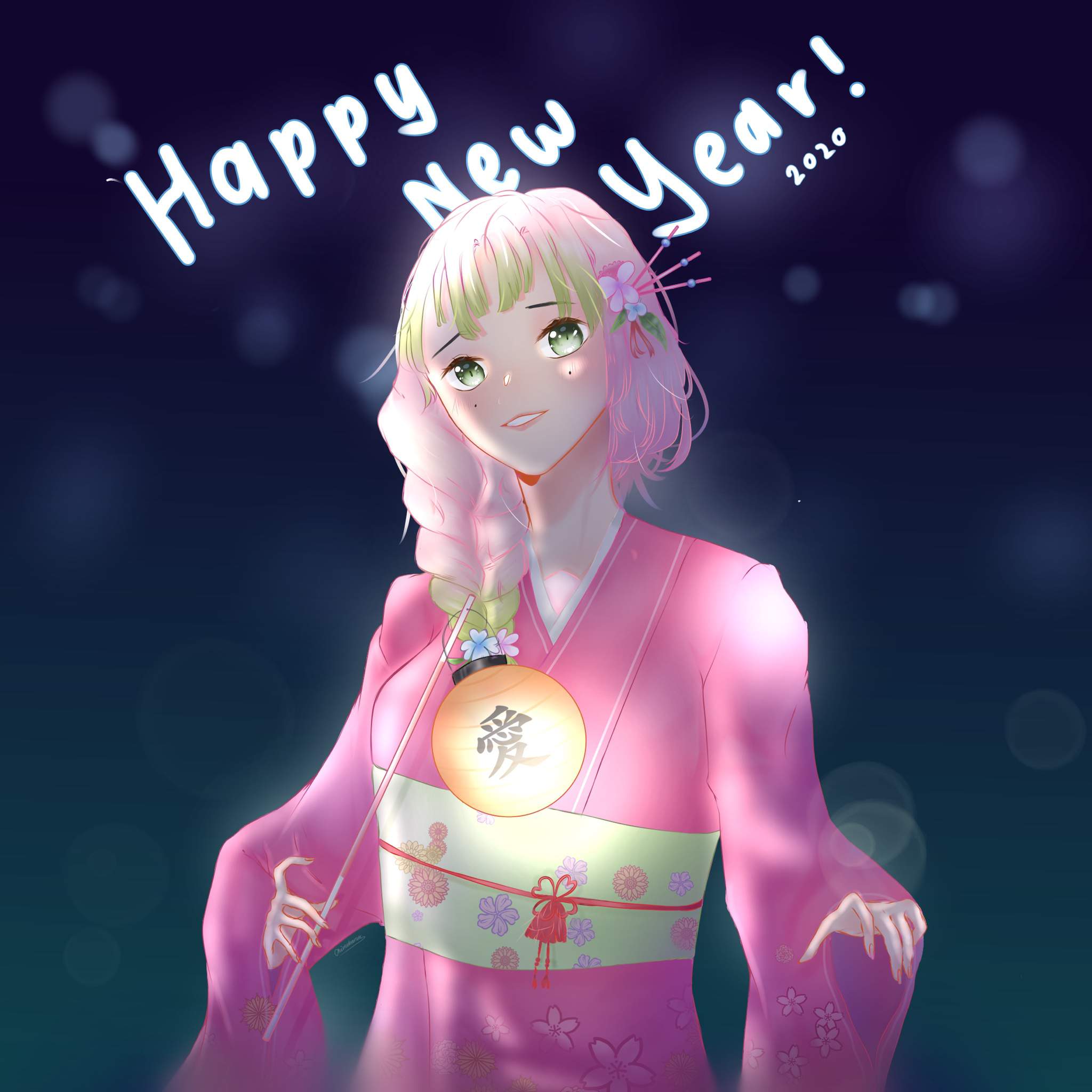 Mitsuri wishes you a happy new year!! | Demon Slayer: Kimetsu No Yaiba ...