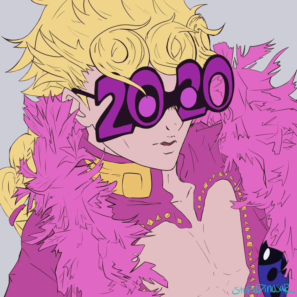 Happy New Years Giorno Fan Art Jojo Amino Amino