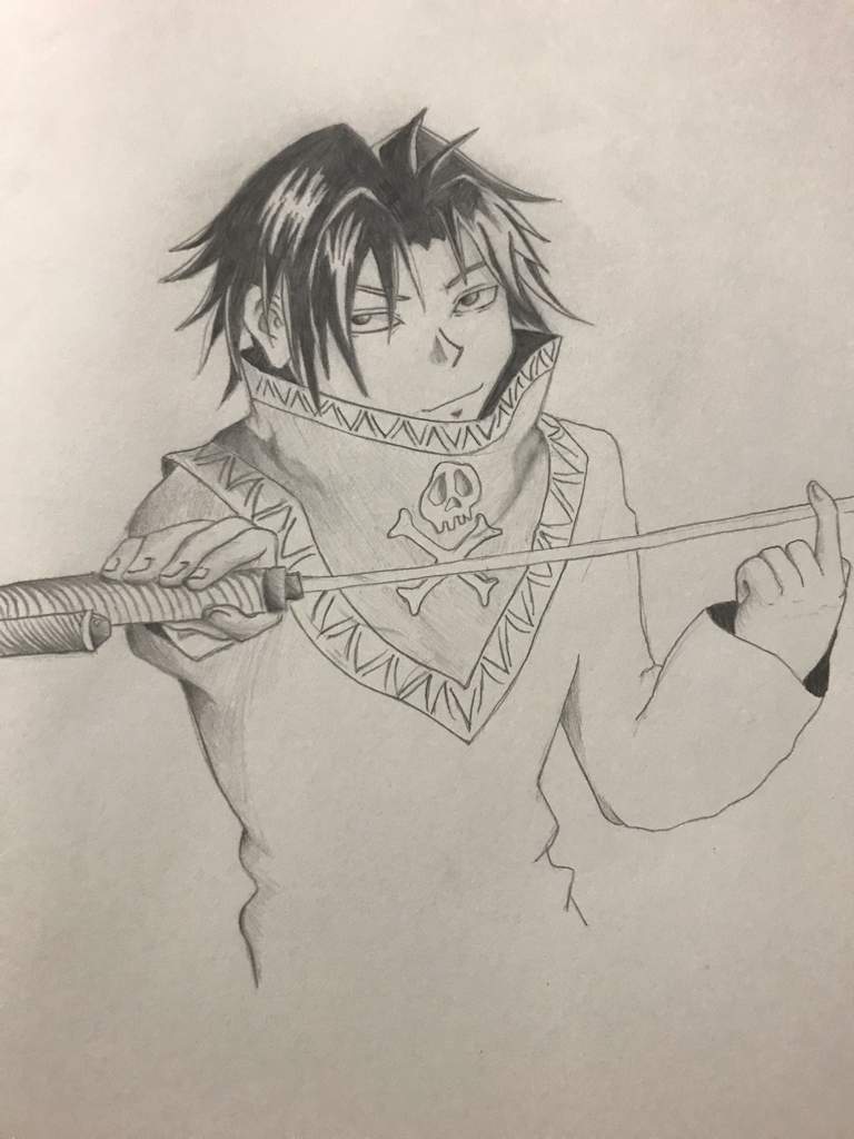 Here’s a Feitan drawing i started yesterday :) | Hunter x Hunter Amino