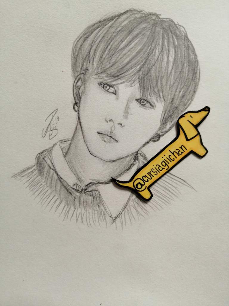 Changbin fanart :: in pencil HAPPY NEW YEAR | K-Pop Amino