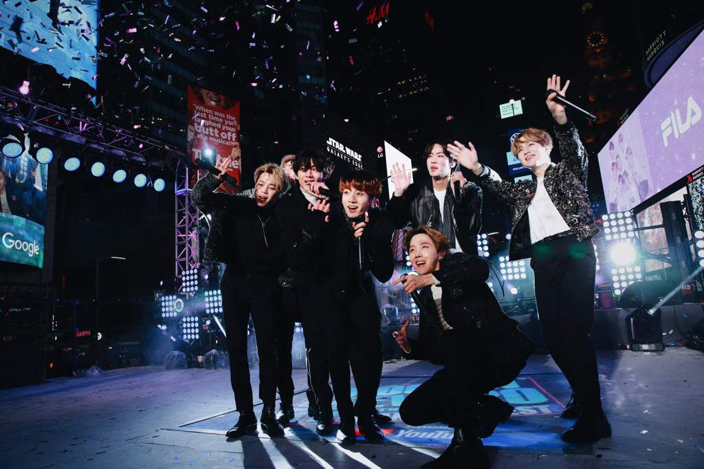 BTS New Year's Eve with Time Square Performance BTS ARMY INDONESIA