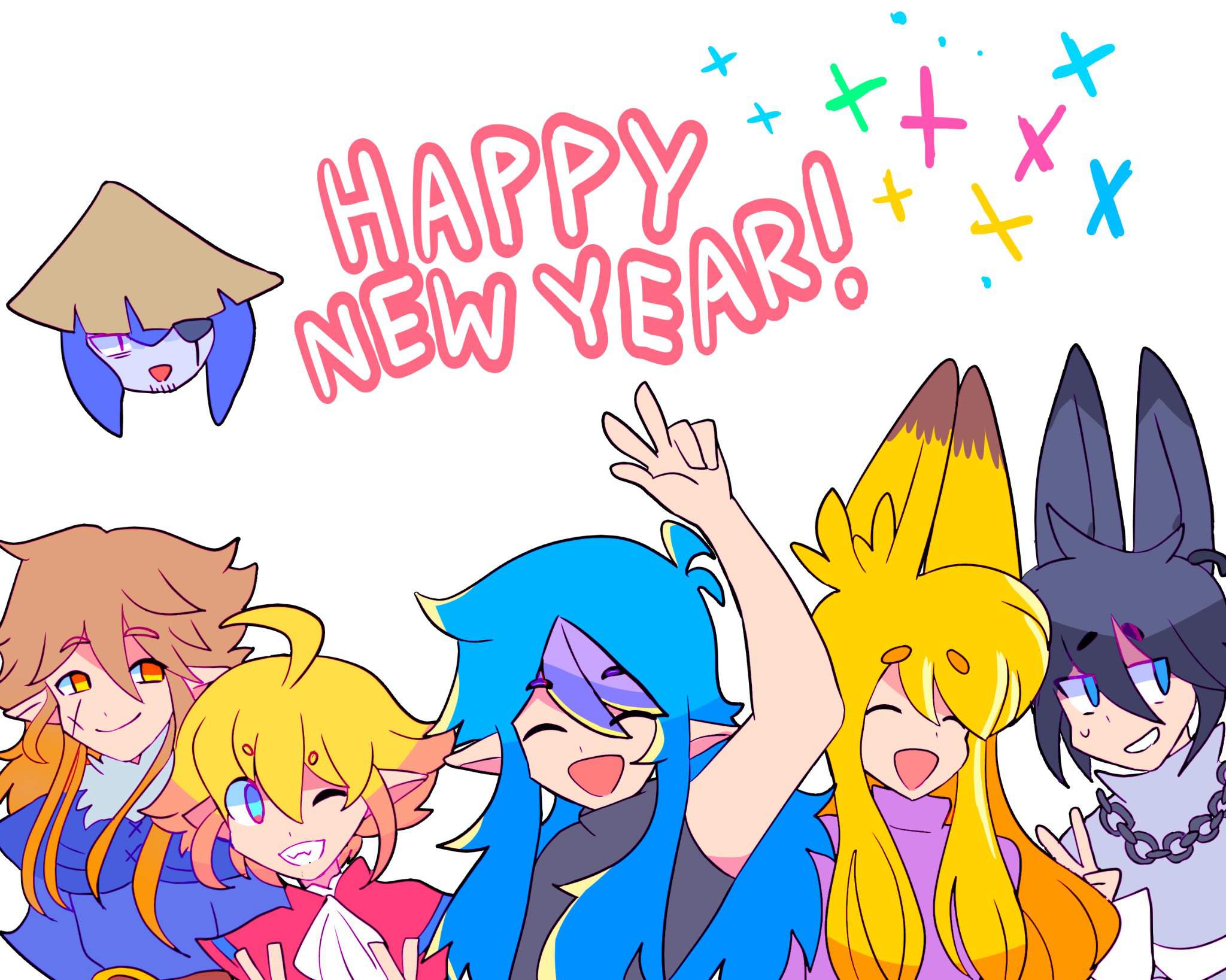 HAPPY NEW YEARS! (Last 2019 drawing!) | Zelda Amino
