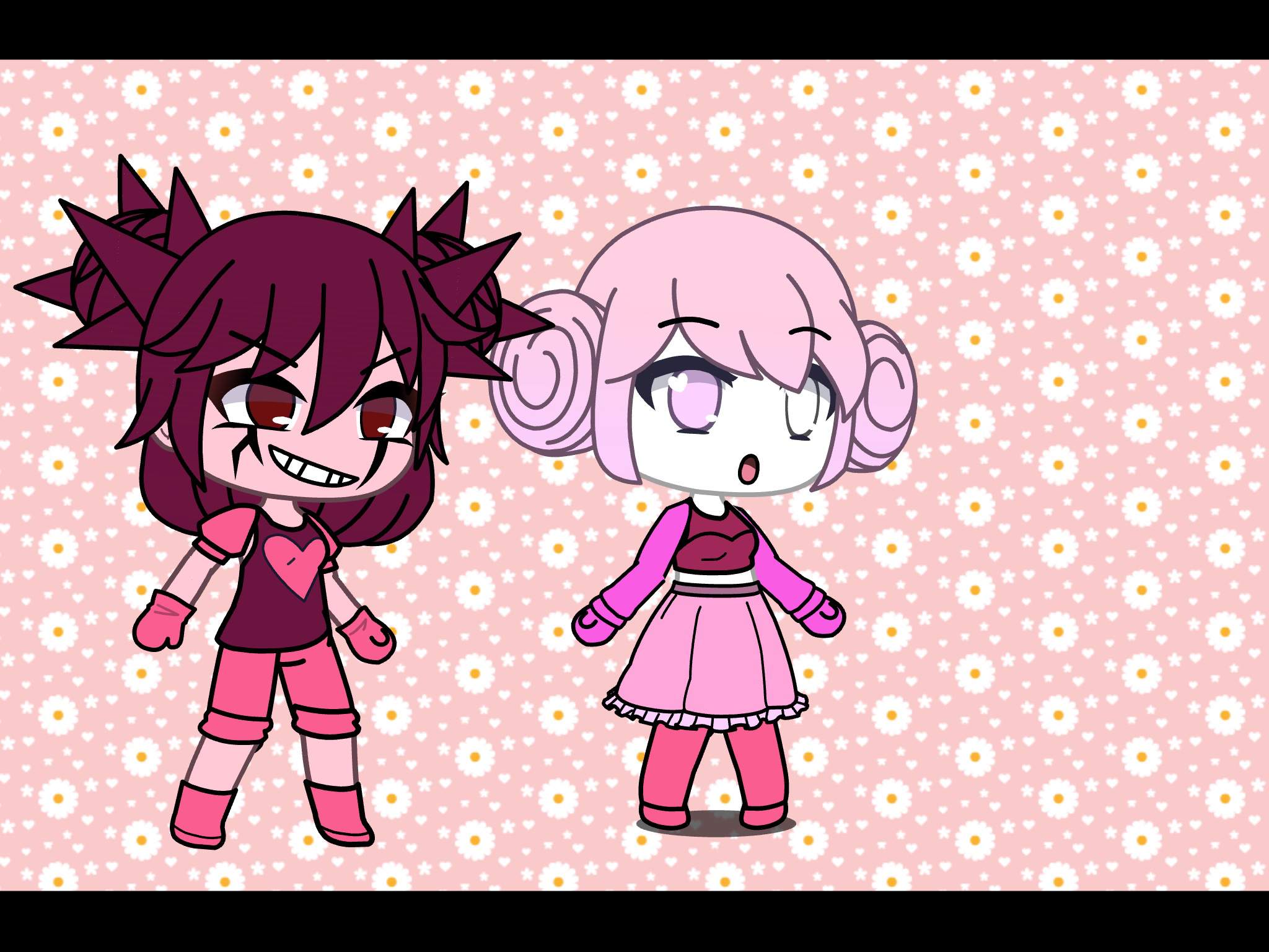 Spinel And Pink Pearl in gacha | Gacha-Life Amino